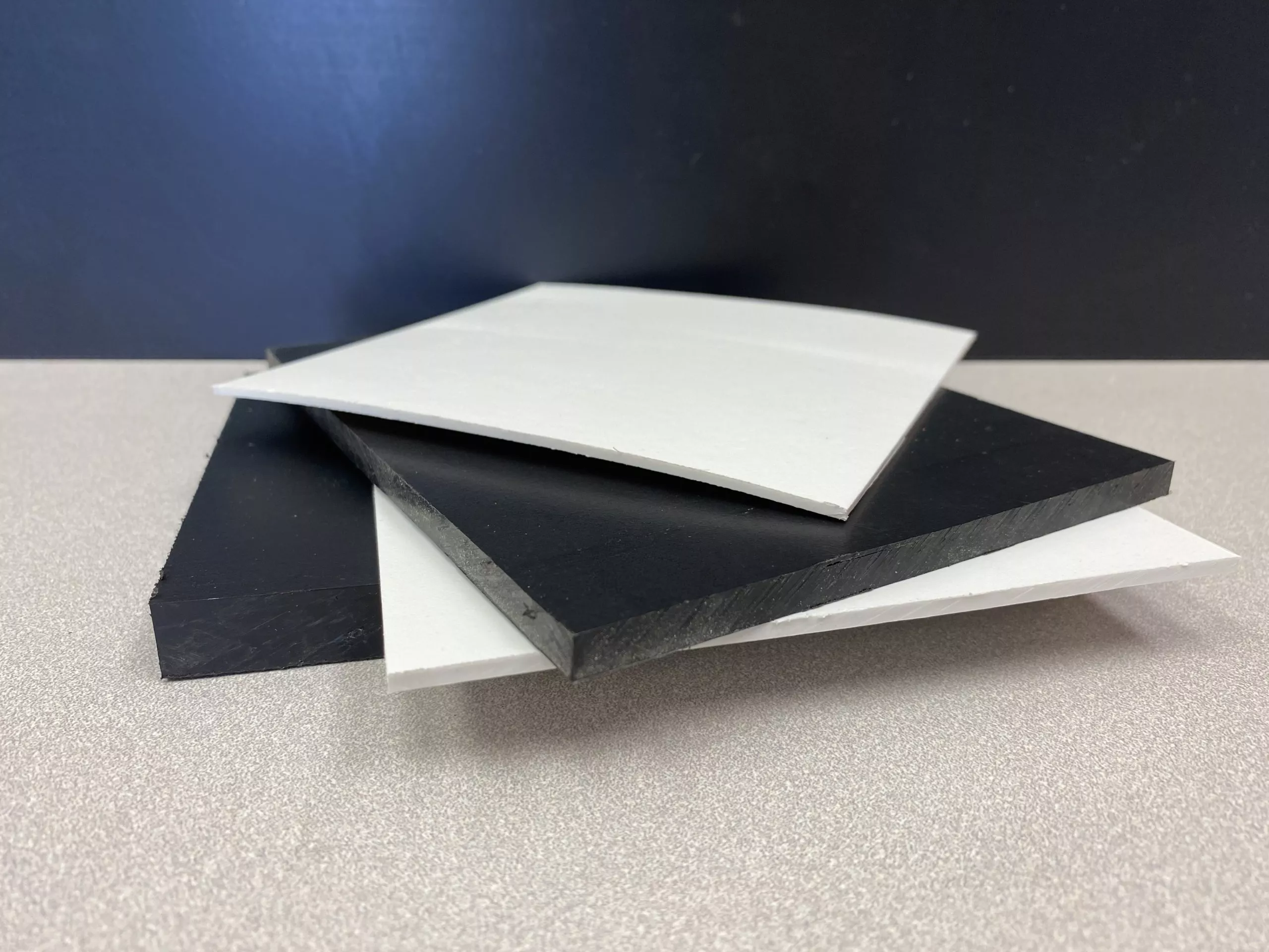 High Density Polyethylene HDPE Plastic Sheet 1/4" x 24" x 36” White Smooth 